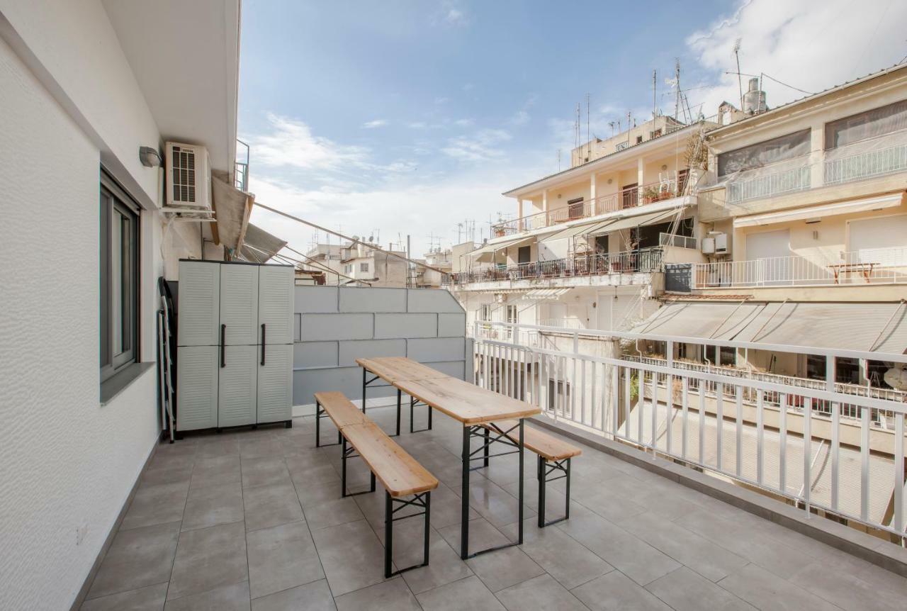 Alterra Vita City Apartment Szaloniki Kültér fotó