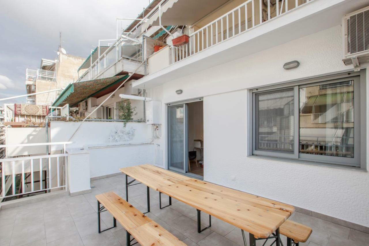 Alterra Vita City Apartment Szaloniki Kültér fotó